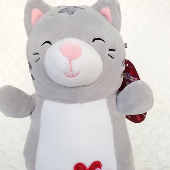 Tally Hugmees Squishmallows 10 Inch BNWT Valentines Day Cat Plush Toy - Picture 6 of 7